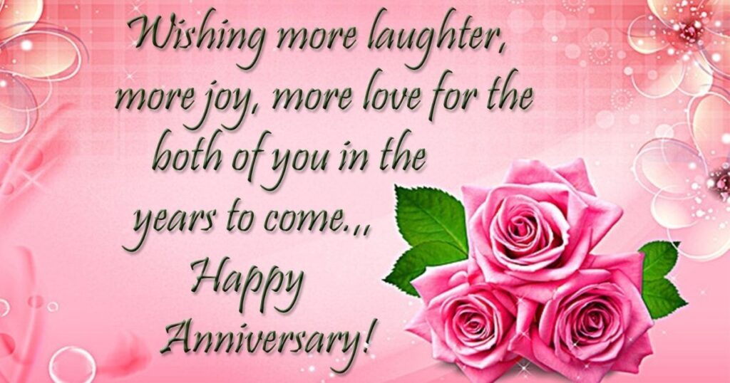Anniversary Thank You Message in the Group