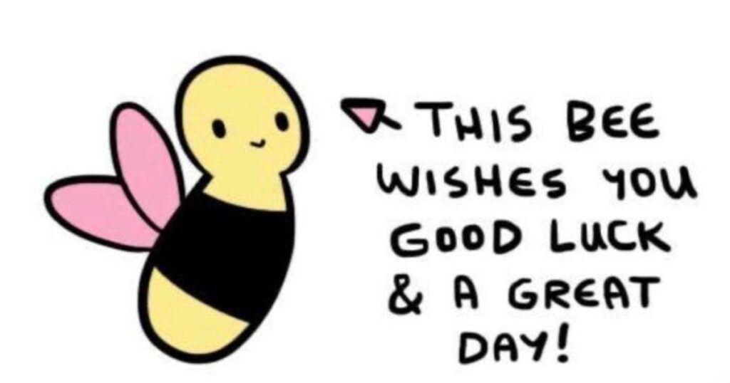 Funny and Light-hearted Good Luck Wishes