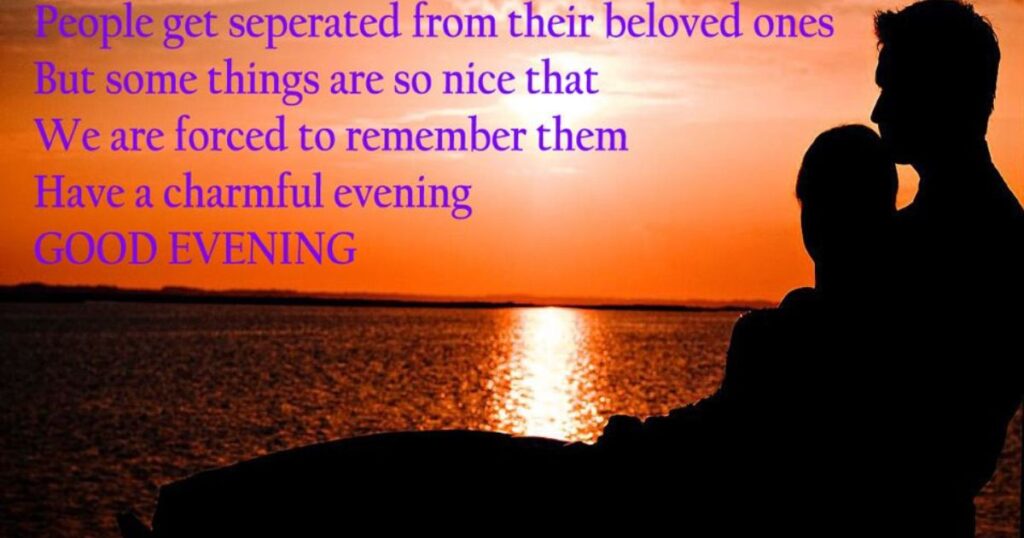 Good Evening Messages For Him