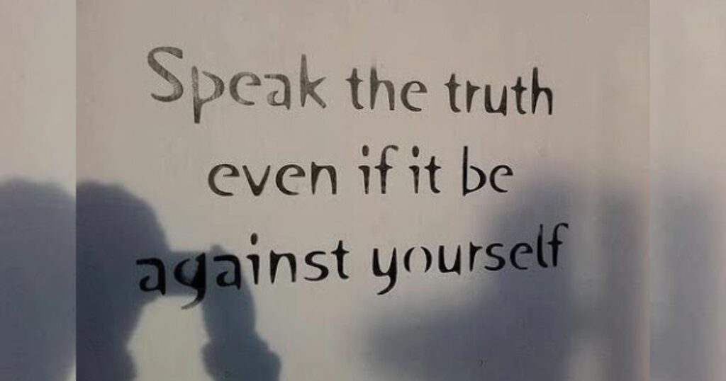 Letting the Truth Speak