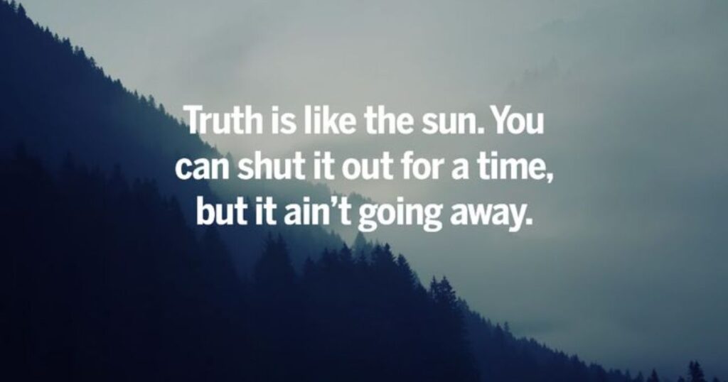 The Power of Truth