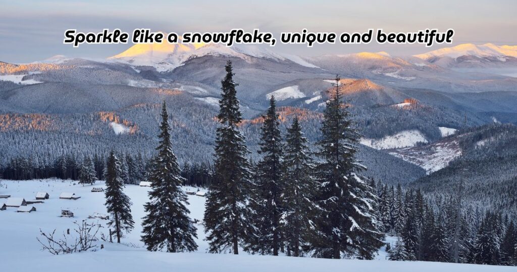 snow captions