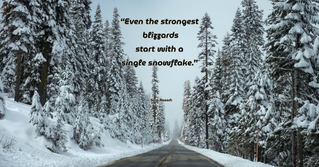 snowfall captions for instagram