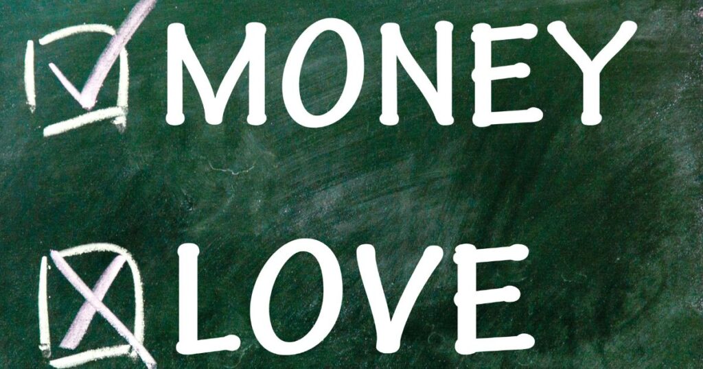 No Love Only Money Quotes