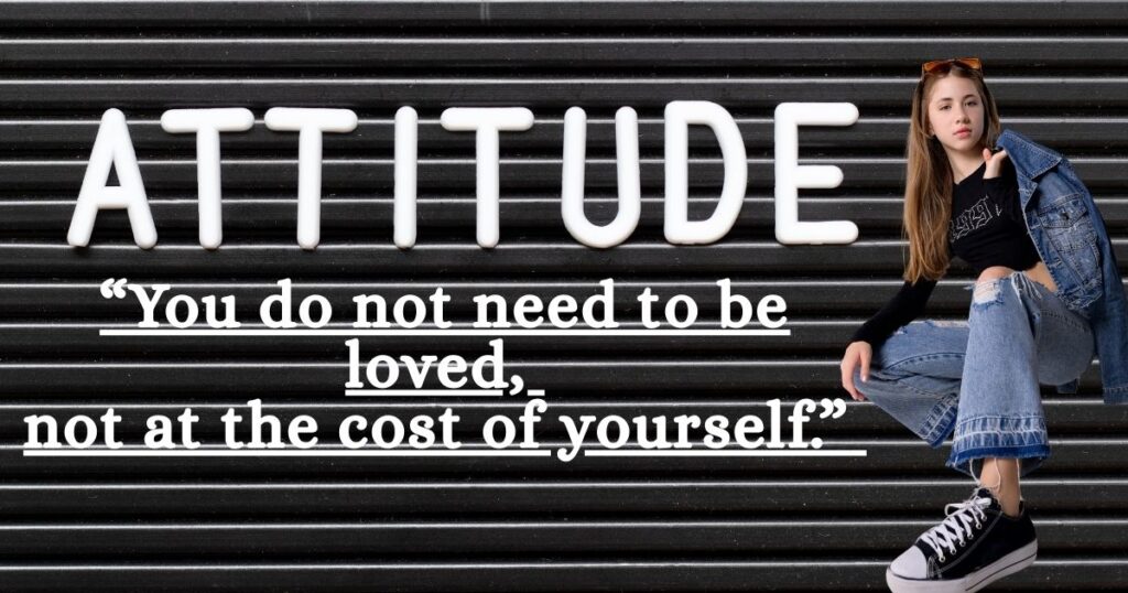 attitude single quotes