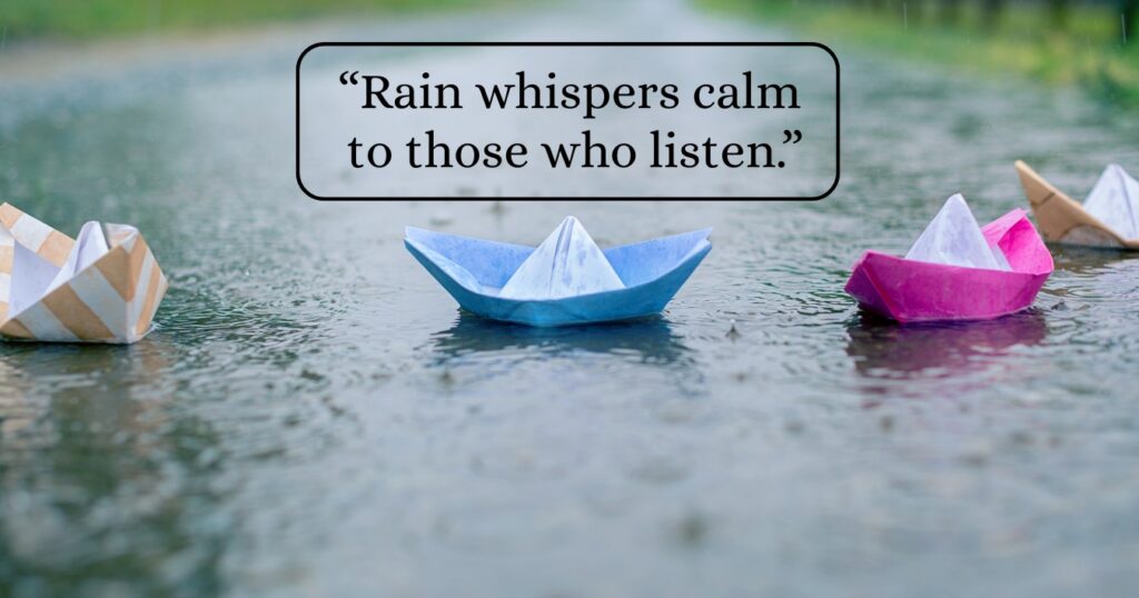 rain quotes in english