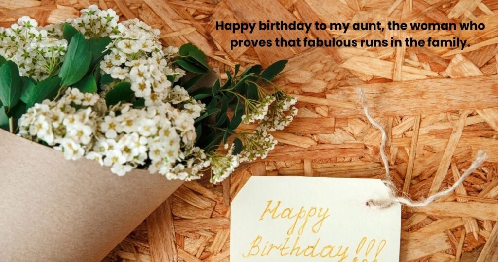 birthday wishes for aunt