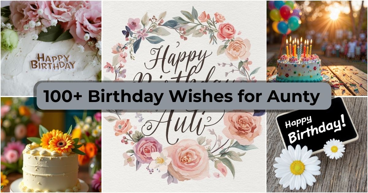 birthday wishes for aunty
