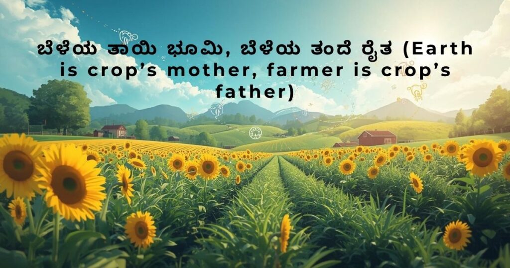 farmers day quotes in kannada